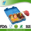 Borong 4 petak makanan kotak bento kontena untuk kanak-kanak kotak makan tengah hari plastik