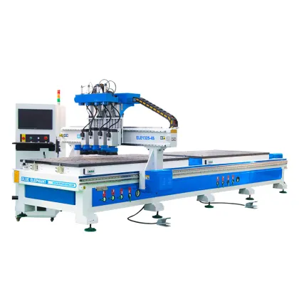 Blue Elephant ELE1325-4s Wood CNC Router for Bed Designs and Furniture