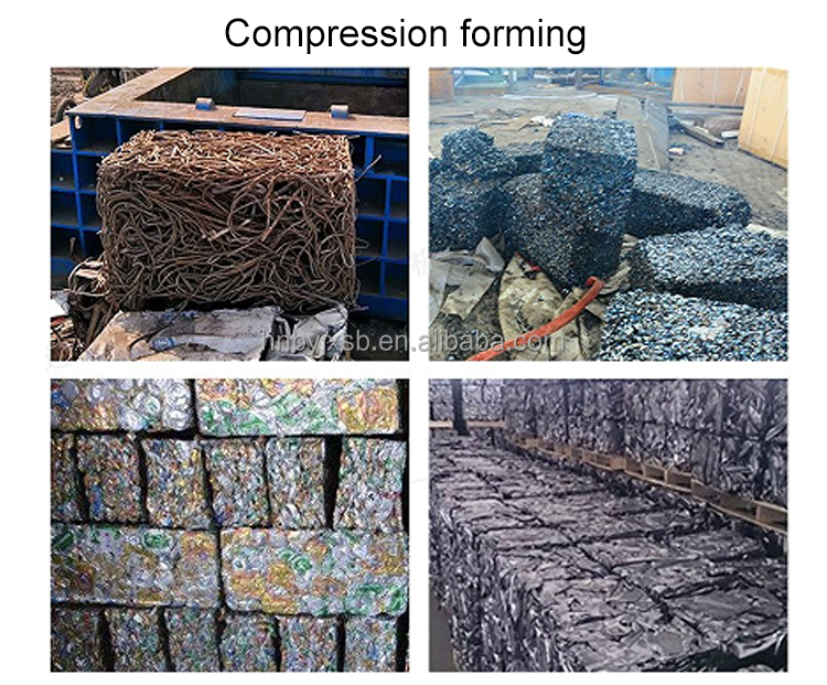 200 Tons Scrap Metal Baling Press for Iron Acquisition