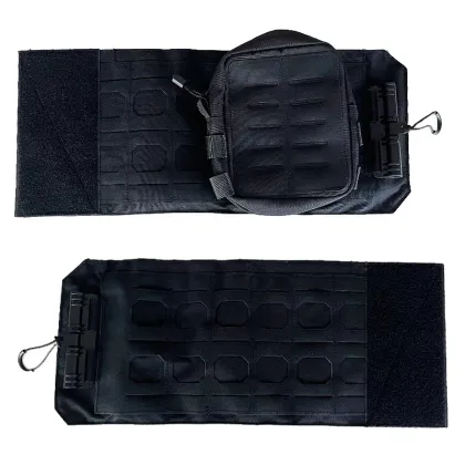Elite Plate Carrier: Durable Quick Draw Tactical Vest with MOLLE System and Mag Pouches