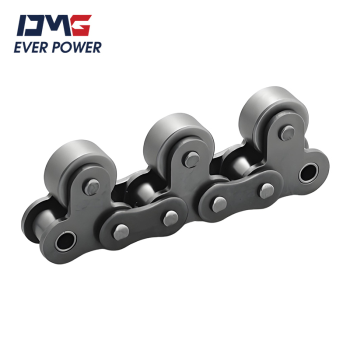 Doppel -Pitch -Förderkette mit oberster Rolle