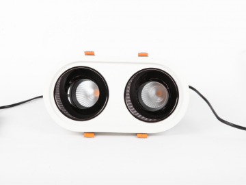 Two heads LED spotlight