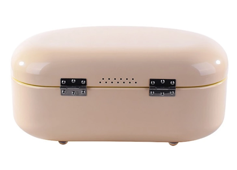 High Quality Oval-Shaped Metal Bread Box