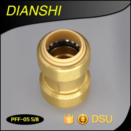 wholesale zhejiang china compression forged brass fittings for al - pex pipe copper pipe push-fit fittings