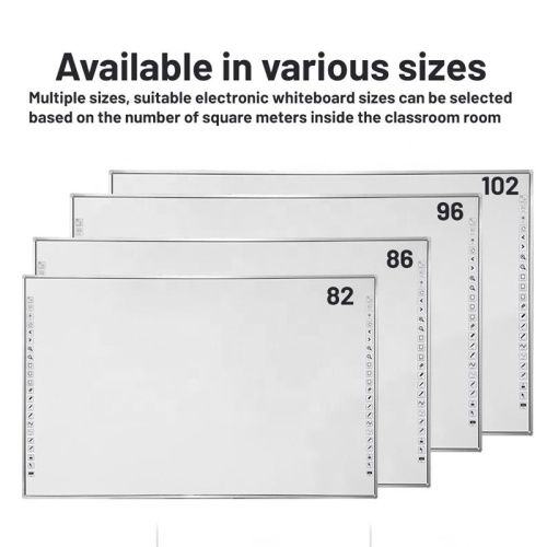 102 inch infrared touch interactive electronic whiteboard
