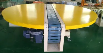 Paper Reel V-slat Chain Conveyor