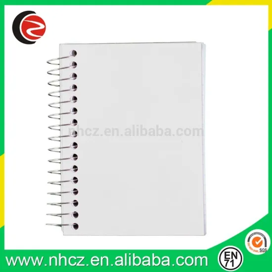 2017 new stylish custom notebook manufacturer A5/A6 spiral notebook with high quality spiral