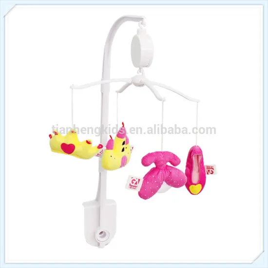 Wholesale plush hanging stuffed musical mobile toy Princess Musical Mobile