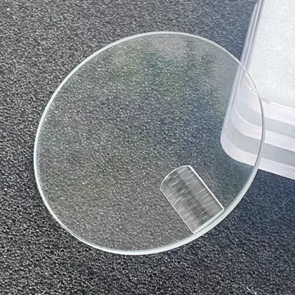 Flat Sapphire Glass With Date Magnifying Glass