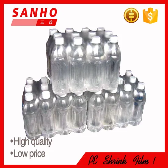 PE Shrink Film Packing Wrapping for Machine Automatic Bottle