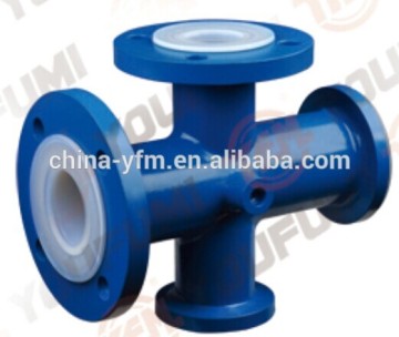 PFA Lined Cross ANSI chemical