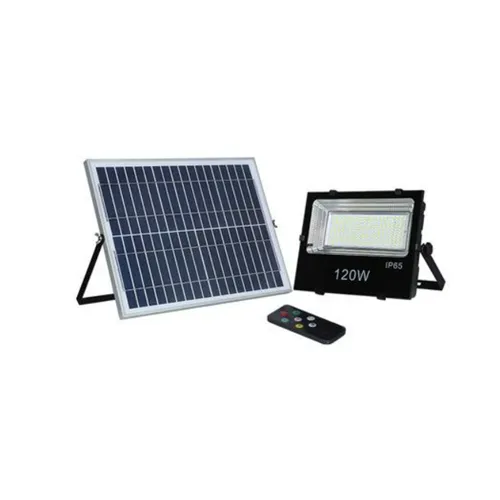 Outdoor waterproof wall-mounted solar flood light