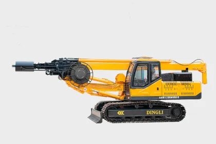 Engineering construction of square pole pile machine