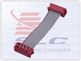 4~24pin Pitch 1.27mm Micro Match Flat Cable Assemblies