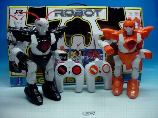 6 Functions Radio Control Boxing Robot