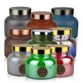 Velas para jarras de vidro aromáticas multicoloridas e perfumadas