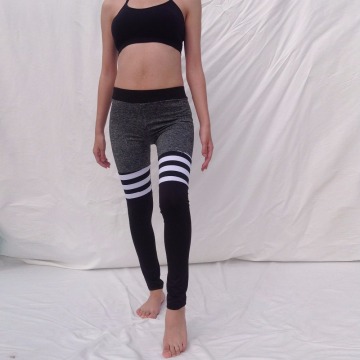 Custom Logo Stitching Print Sports Women Yoga Pants 9130