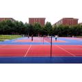 Outdoor multi-purpose sports court tiles