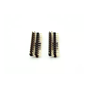 Conector de cabezal de clavija de 2,54 mm de ángulo recto 24P