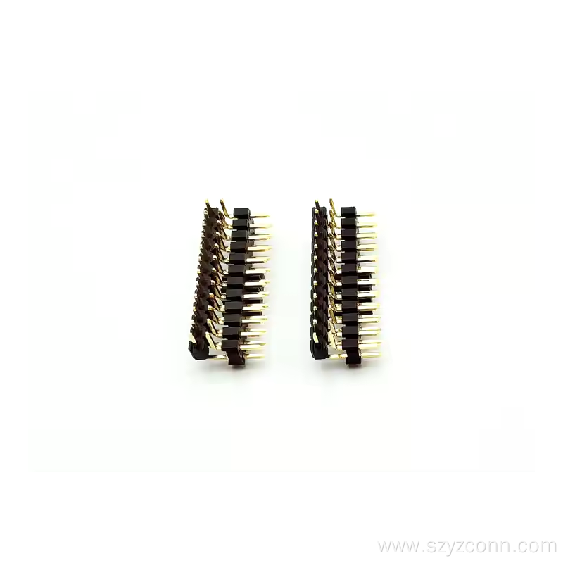 2.54mm Pin Header Connector Right Angle 24P
