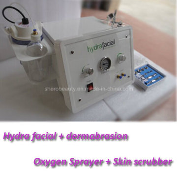 Professional 4in1 Dermabrasion Oxygen Sprayer Skin Scrubber Hydra Facial