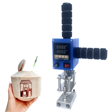 Portable Hot Stamping Machine for Leather, Wood, and Coconuts
