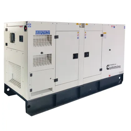 High-Power Silent Natural Gas Turbine Power Plants: 200KW to 500KVA Flywheel Generators