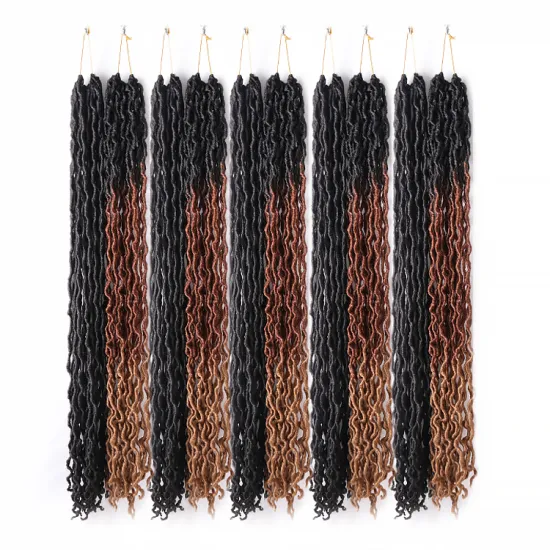 Julianna 36Inch Hot Quality Cheap Price Fashionable Synthetic Wholesale Goddess Faux Locs Crochet 36Inch Gypsy Locs Hair