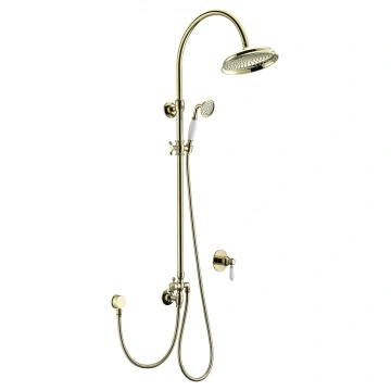 Cromo Hidroterapia Barra Ducha Columna De Ducha - China Rail Set, Sliding  Rail Shower Set