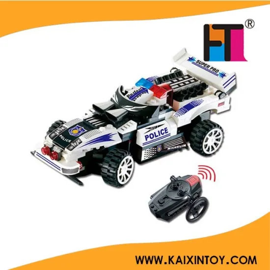 ABS Infrared full function remote control car blocks educational toys EN71/EN62115/7P/EMC approval