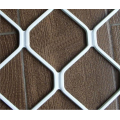 White aluminium security mesh