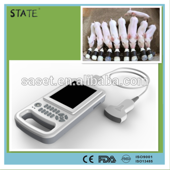 modern design protable handheld pig pregnancy ultrasound device price