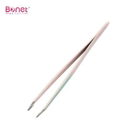 Professional Stainless Steel Slant Tip Tweezers