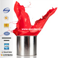 Dobra farba do renowacji samochodu Vivid Red 1K BaseCoat