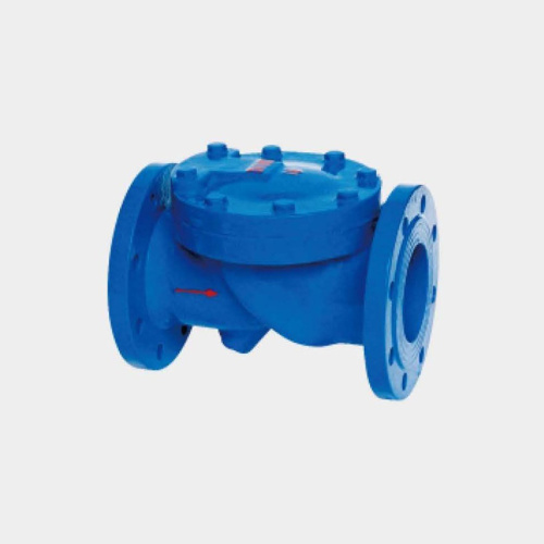 Rubber flap check valve