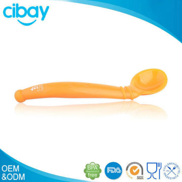 Hot Sell Food-grade Silicone Baby Spoon