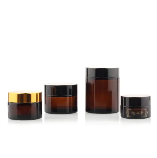 Factory direct wholesale round unique packaging cream bottle