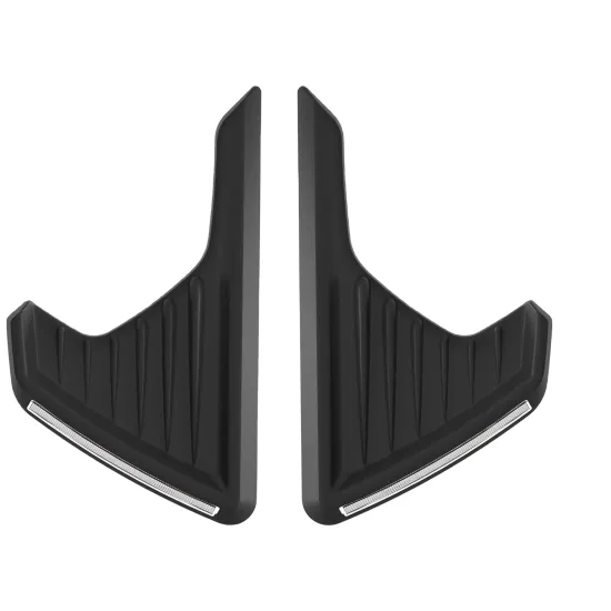 N2 Durable Black ABS Housing LED part fender marker light  for Jeep Wrangler fit 2018+Jeep Wrangler JL/2020+ Jeep Gladiator JT