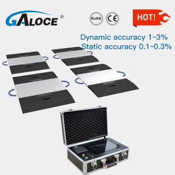Báscula de peso de carga de rueda de vehículo portátil digital