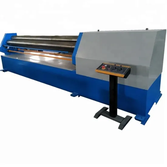 W11-3X3000 Manual Sheet Metal Steel Plate Rolling Machine