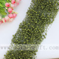 Grass-Green Color Imitation Faux Pearl Perlenketten mit 3 + 8MM Perlen