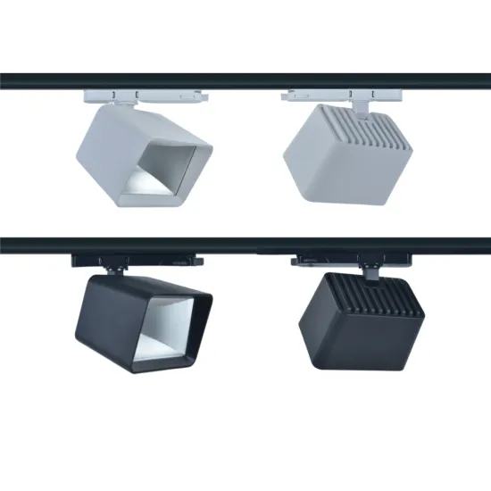 RONSE 5000 Lumen LED Stage Spot Light - 0-10V, 3000K/4000K/5000K, Three Phase Track Lighting