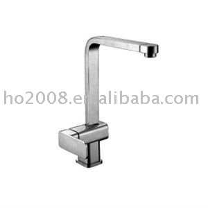 Brass Kitchen Faucet/ Tap, Chrome Plated HM-1406