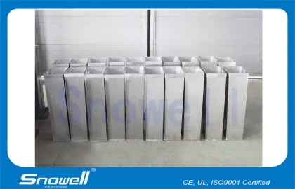 Industrial Block Ice Maker Machine Evaporator 20ton/24h , Lg Control