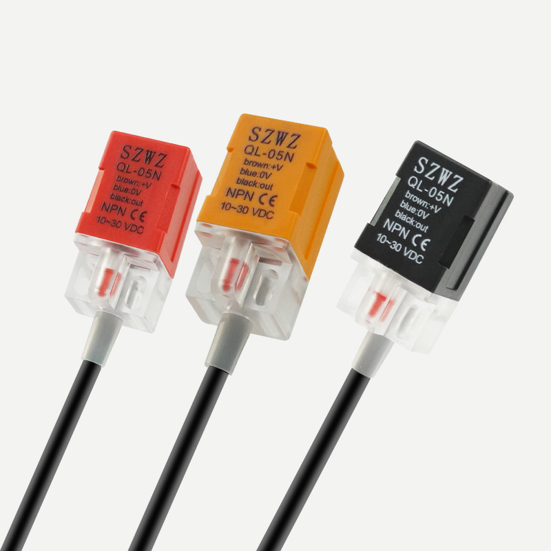 FOTEK QL-05N NPN Inductive Proximity Switch - Square Shape Three-Wire Normally Open Sensor