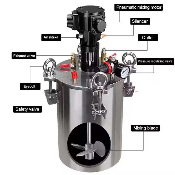 304 Stainless Steel Pressure Vessel Tank