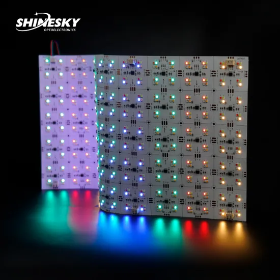 SHINESKY SPI RGBW LED Panel for Marble Table