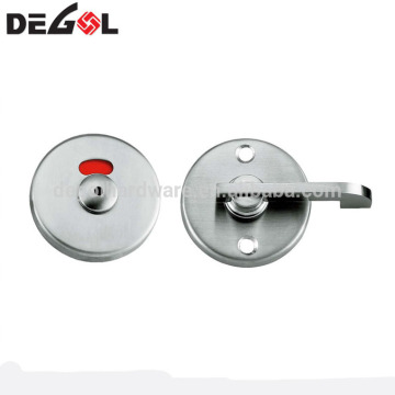Lucchetto per bagno con serratura in acciaio inox con indicatore di posizione