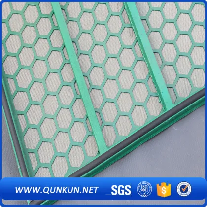 Plastic frame brandt shale shaker screen
