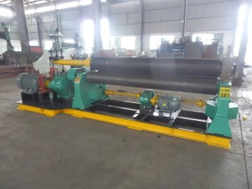 20X2000 Rolling machine/three roller symmetric rolling machine